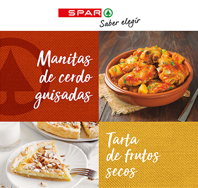 portada de las recetas spar del mes de febrero