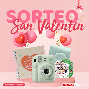 portada del sorteo de San Valentín